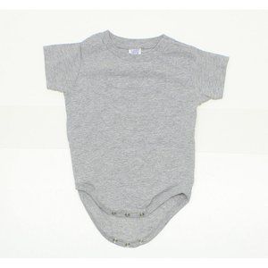NEW Rabbit Skins One Piece Bodysuit Grey 18MO